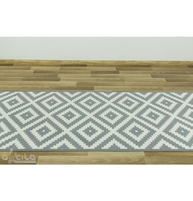 Protiskluzový běhoun Romby 19 - šedý