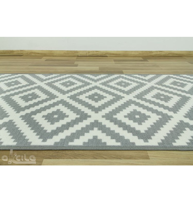 Protiskluzový běhoun Romby 19 - šedý