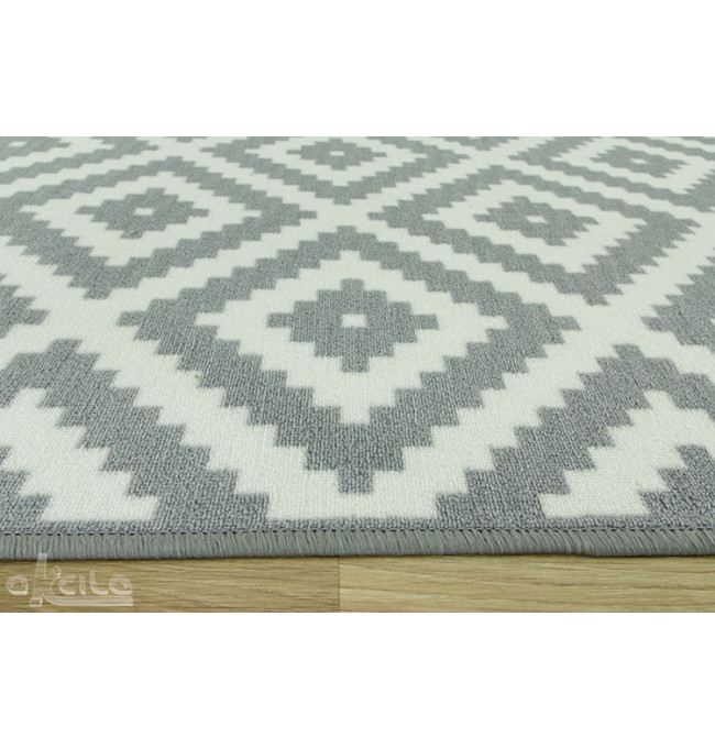 Protiskluzový běhoun Romby 19 - šedý