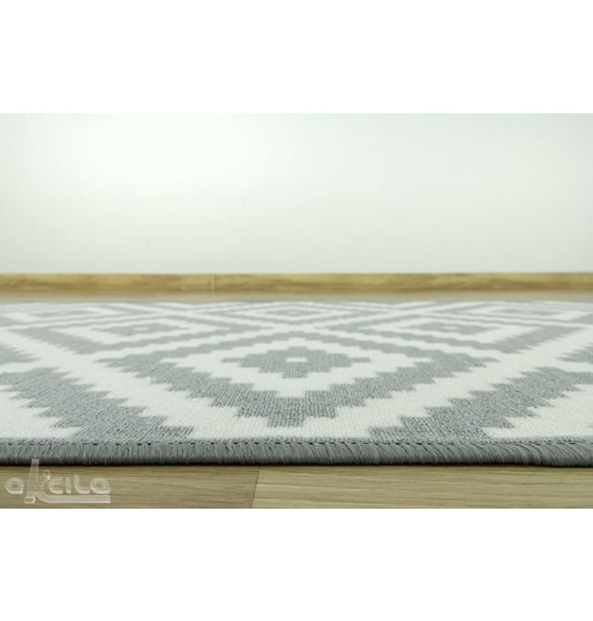 Protiskluzový běhoun Romby 19 - šedý