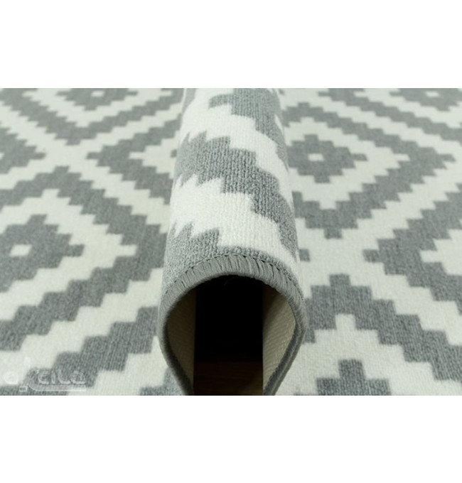 Protiskluzový běhoun Romby 19 - šedý