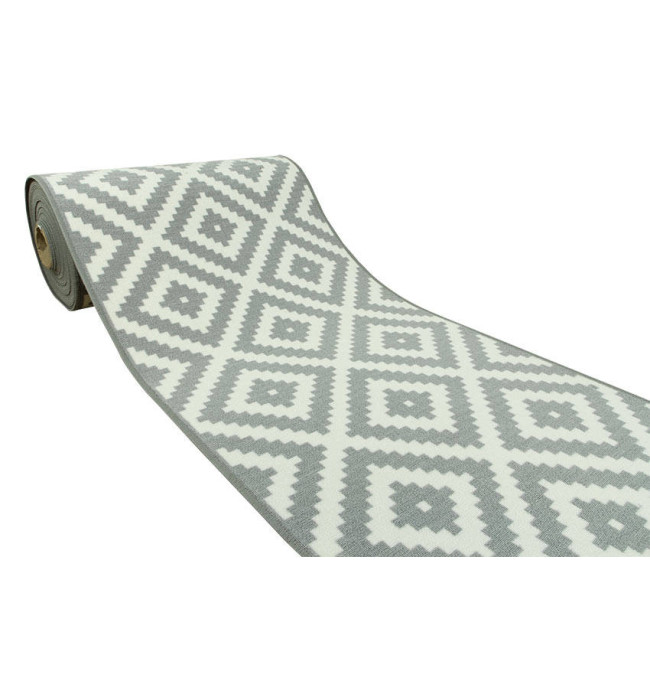 Protiskluzový běhoun Romby 19 - šedý