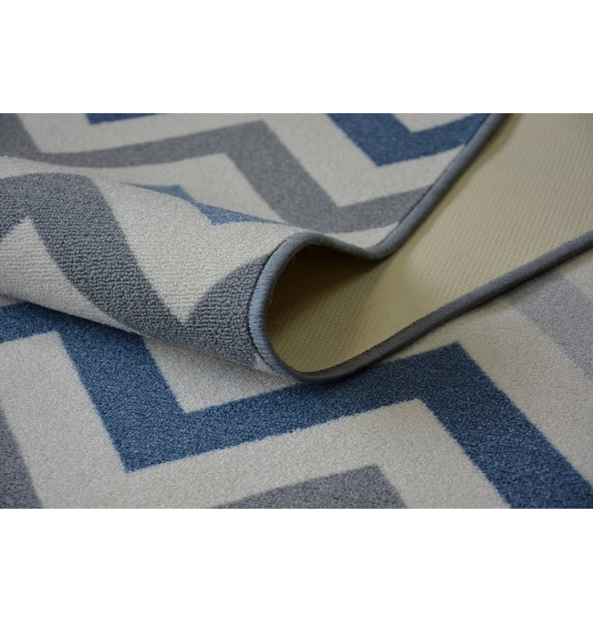 Protiskluzový běhoun SKY nebeský ZYGZAK