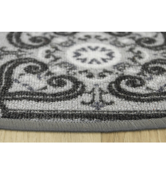 Protiskluzový koberec Patchwork šedý