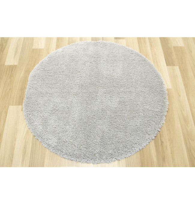 Protiskluzový koberec Pleasure 74 Shaggy šedý