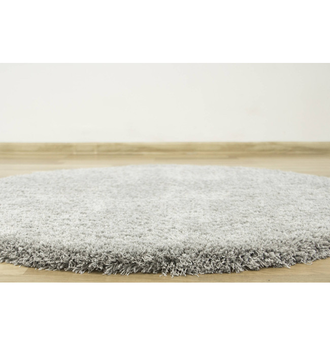 Protiskluzový koberec Pleasure 74 Shaggy šedý