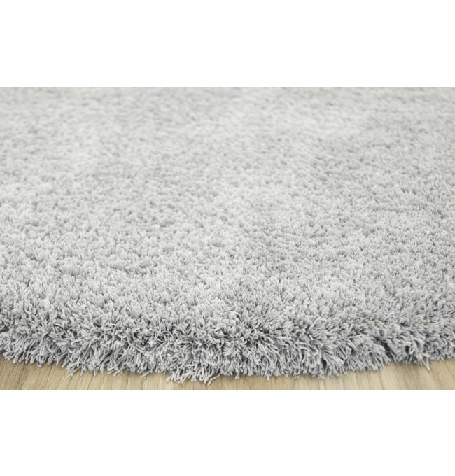 Protiskluzový koberec Pleasure 74 Shaggy šedý