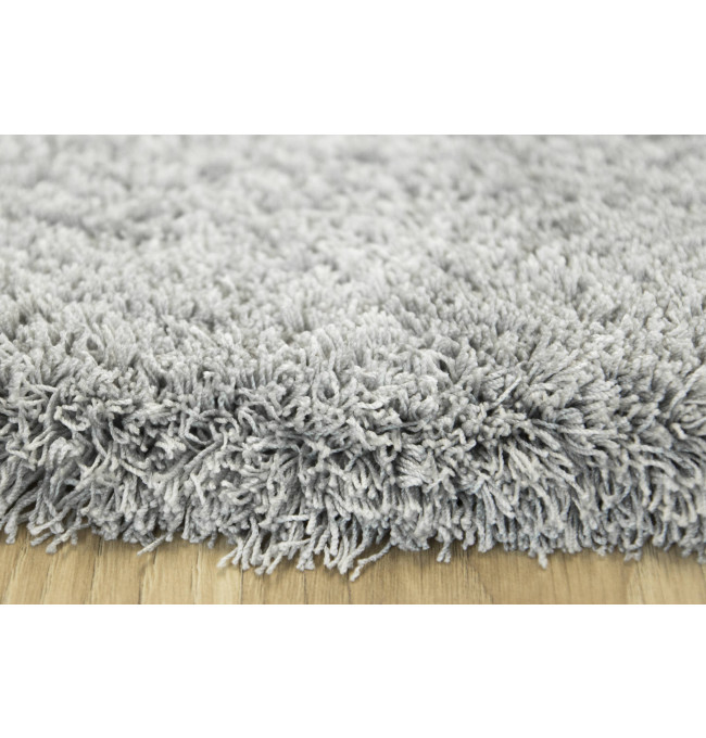 Protiskluzový koberec Pleasure 74 Shaggy šedý