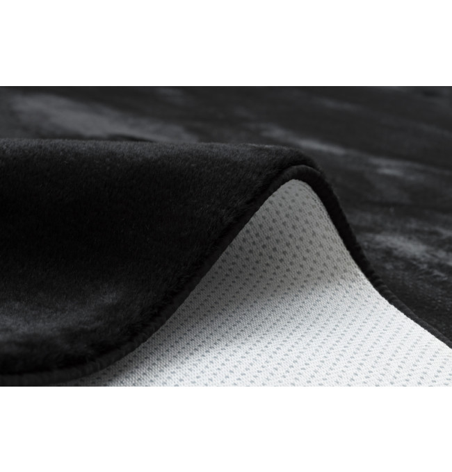 Protiskluzový koberec POSH Shaggy černý plyš