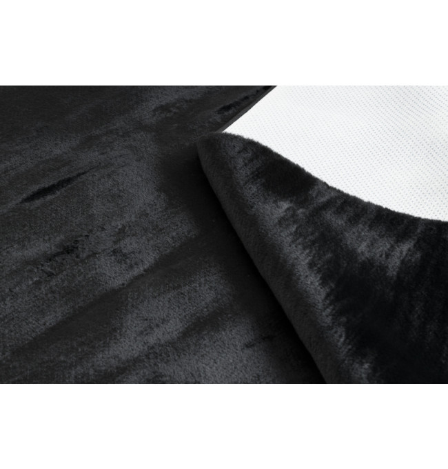 Protiskluzový koberec POSH Shaggy černý plyš