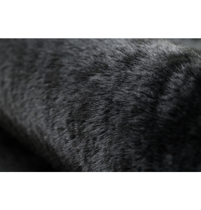 Protiskluzový koberec POSH Shaggy černý plyš