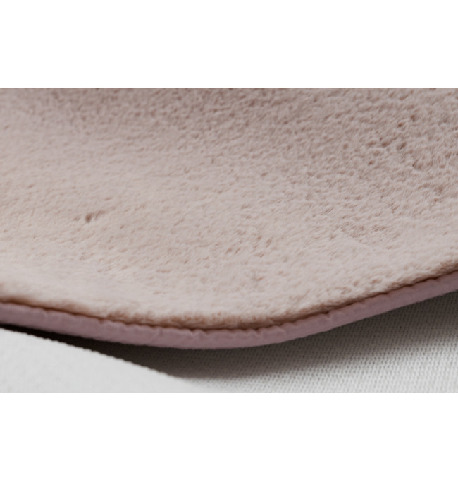 Protiskluzový koberec POSH Shaggy špinavě růžový