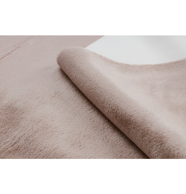 Protiskluzový koberec POSH Shaggy špinavě růžový