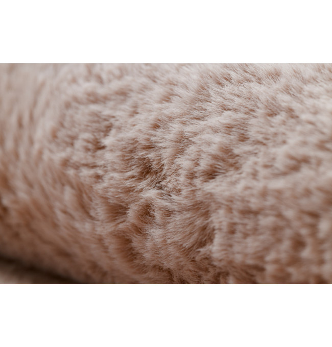 Protiskluzový koberec POSH Shaggy špinavě růžový