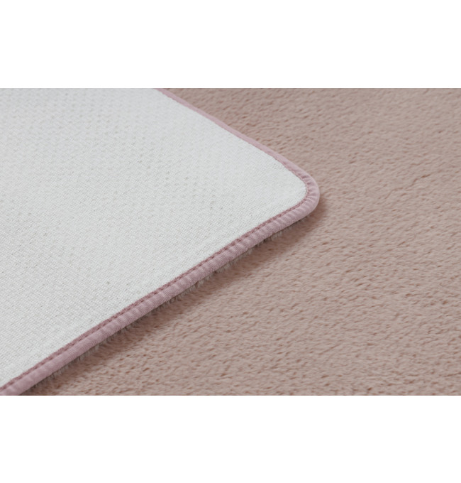 Protiskluzový koberec POSH Shaggy špinavě růžový