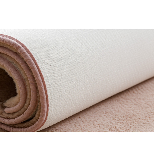 Protiskluzový koberec POSH Shaggy špinavě růžový