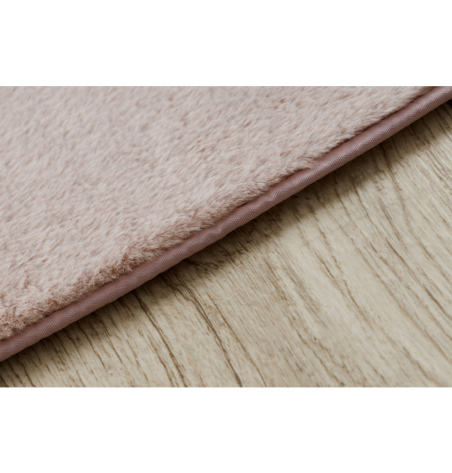 Protiskluzový koberec POSH Shaggy špinavě růžový