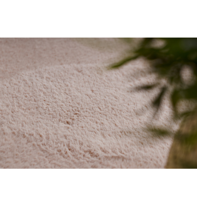 Protiskluzový koberec POSH Shaggy špinavě růžový