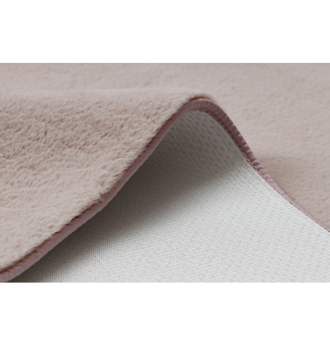 Protiskluzový koberec POSH Shaggy špinavě růžový