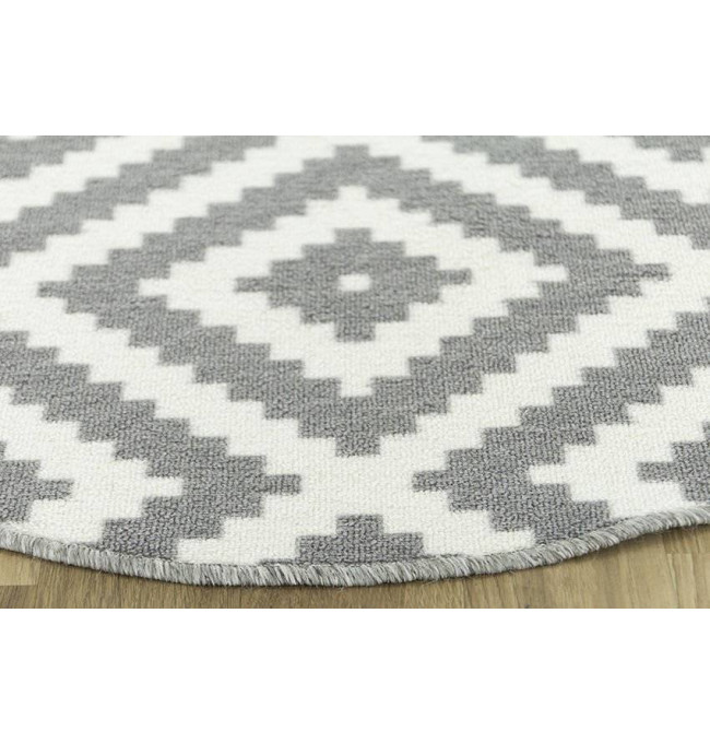 Protiskluzový koberec Romby 19 šedý