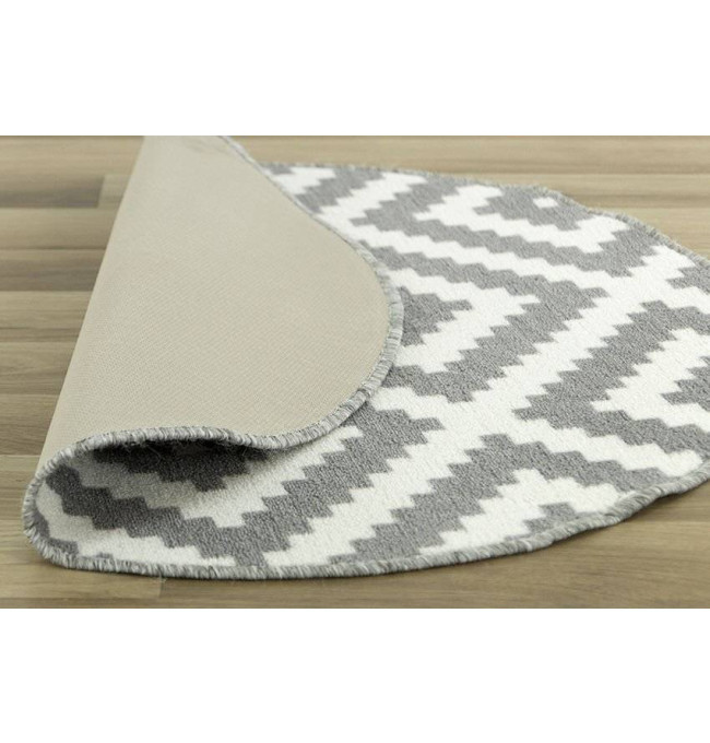 Protiskluzový koberec Romby 19 šedý