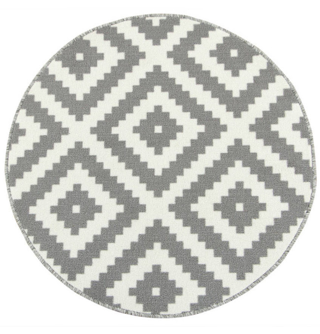 Protiskluzový koberec Romby 19 šedý