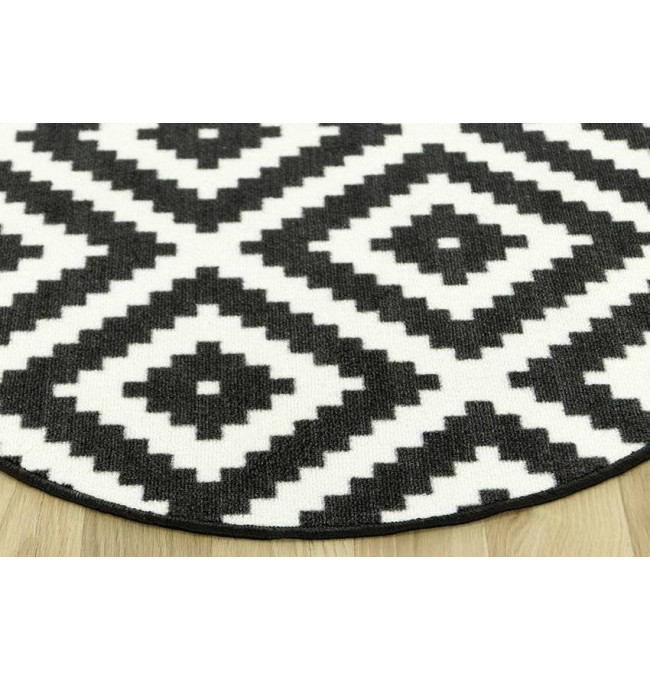 Protiskluzový koberec Romby 91 černý