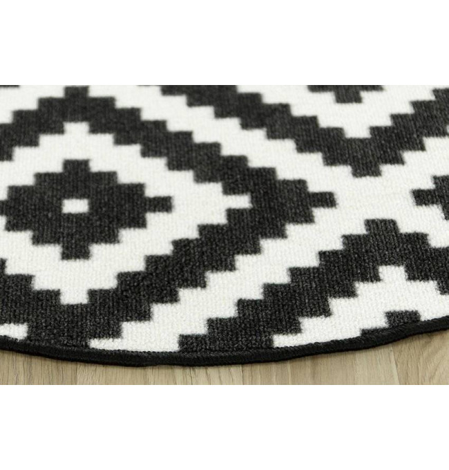 Protiskluzový koberec Romby 91 černý