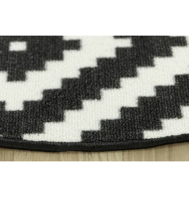 Protiskluzový koberec Romby 91 černý