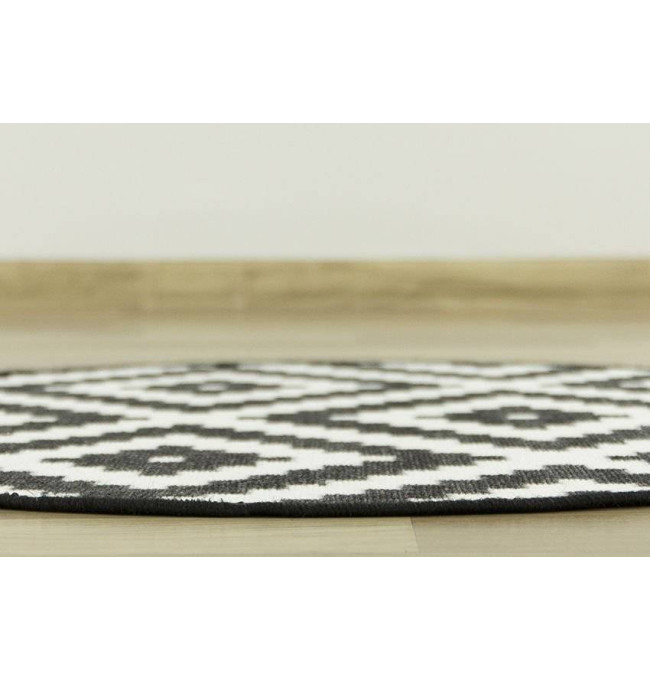 Protiskluzový koberec Romby 91 černý