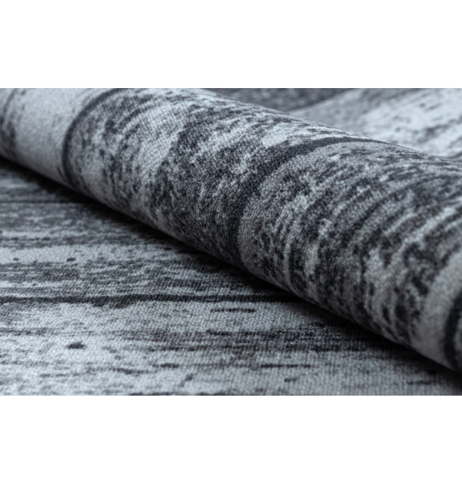 Protiskluzový koberec WOOD dřevo, desky - šedý