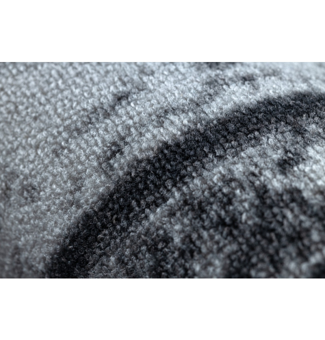 Protiskluzový koberec WOOD dřevo, desky - šedý