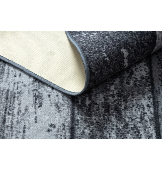 Protiskluzový koberec WOOD dřevo, desky - šedý