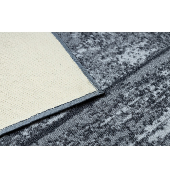 Protiskluzový koberec WOOD dřevo, desky - šedý