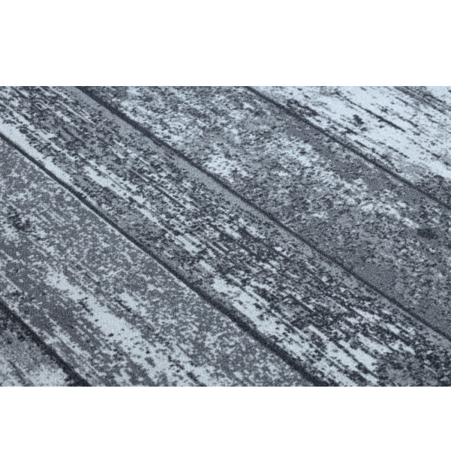 Protiskluzový koberec WOOD dřevo, desky - šedý