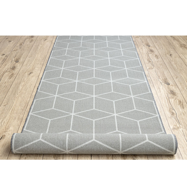 Protiskluzový běhoun CUBE kostka šedý - výprodej