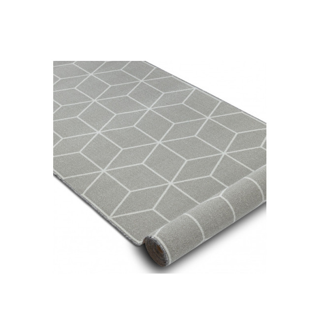 Protiskluzový běhoun CUBE kostka šedý - výprodej