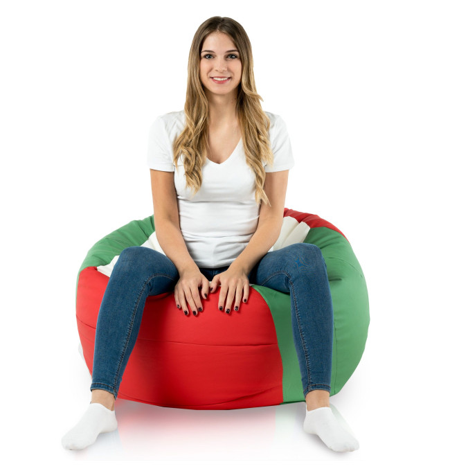 Sedací vak volejbal nylon