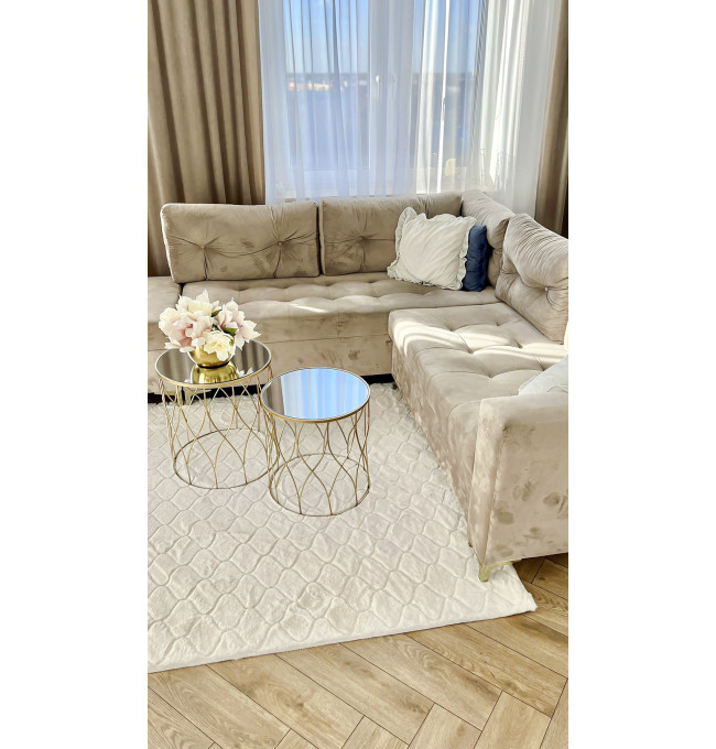 Koberec Rabbit 3D 02 CREAM