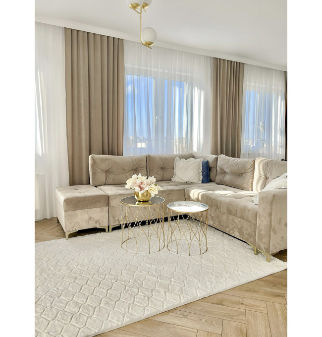 Koberec Rabbit 3D 02 CREAM