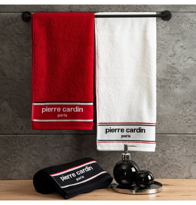 Ručník PIERRE CARDIN KARL bílý