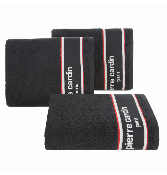 Ručník PIERRE CARDIN KARL černý