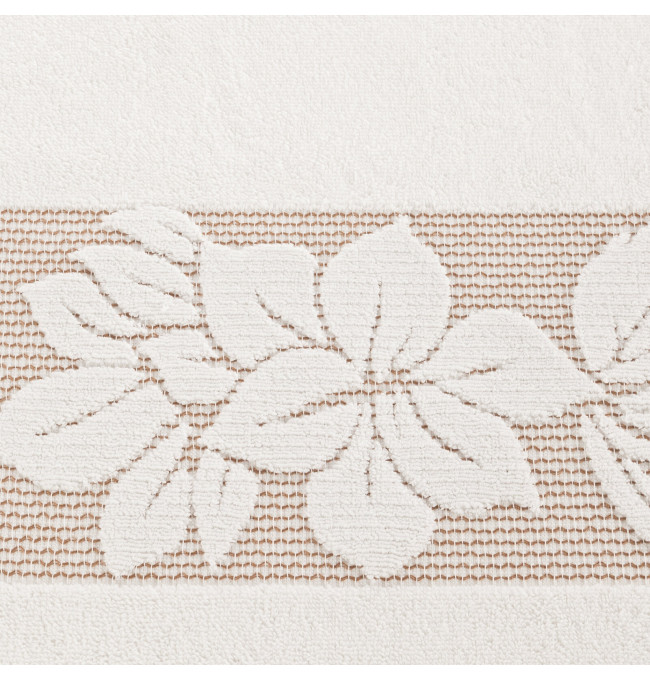 Sada ručníků ROSE 01 krémová