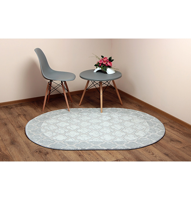 Koberec ROXY 8359C L.GREY ovál