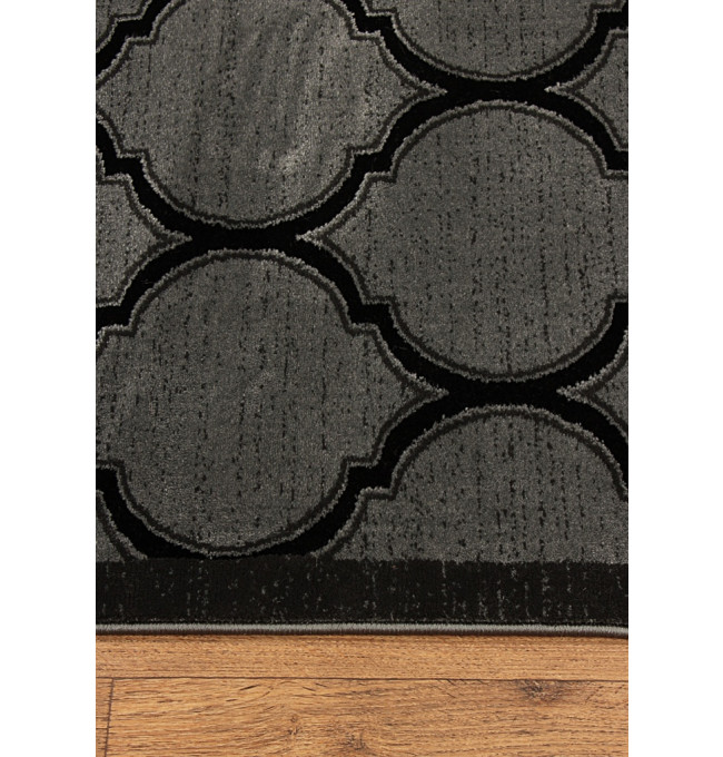 Koberec ROXY 9264A BLACK ovál