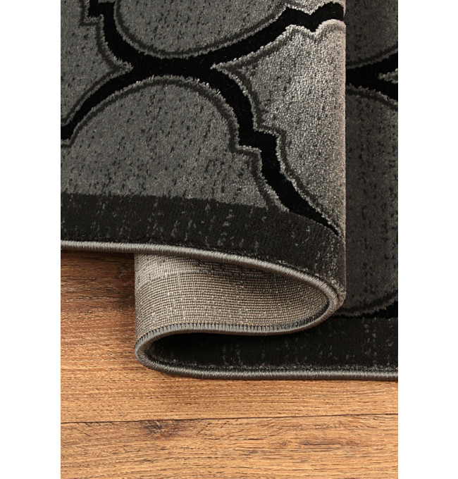 Koberec ROXY 9264A BLACK ovál