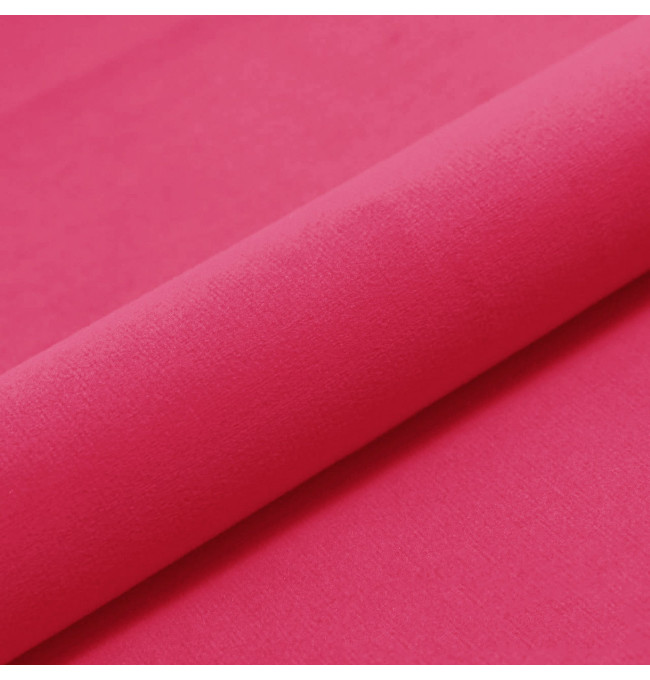 Taburetka Cilindro Růžová plyš