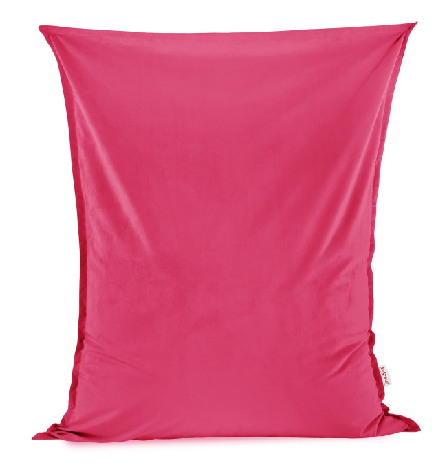 Polštář na sezení růžový plyš