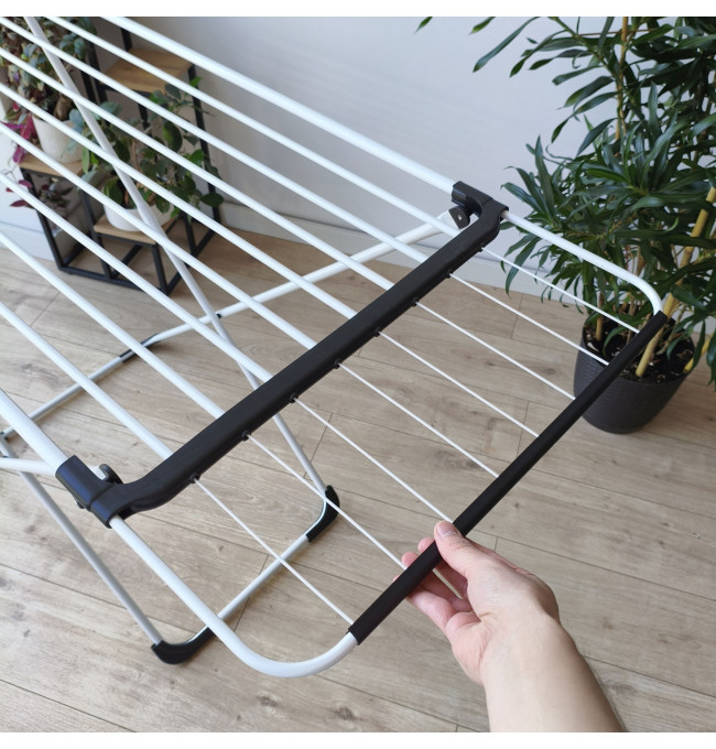 Výsuvný sušák na prádlo ARIA bílý