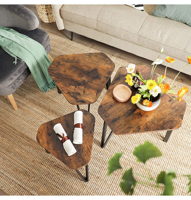 Sada 3 odkládacích stolků LNT14BX